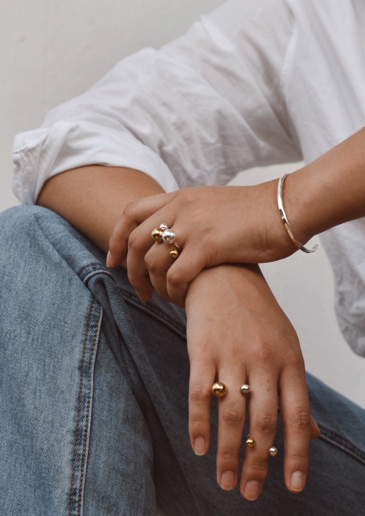 Big Bomb Multisize Ring - Gold