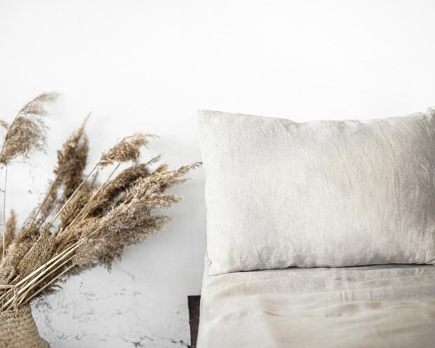 Pellavavuodevaatesetti nauhoilla - luonnonvaalea