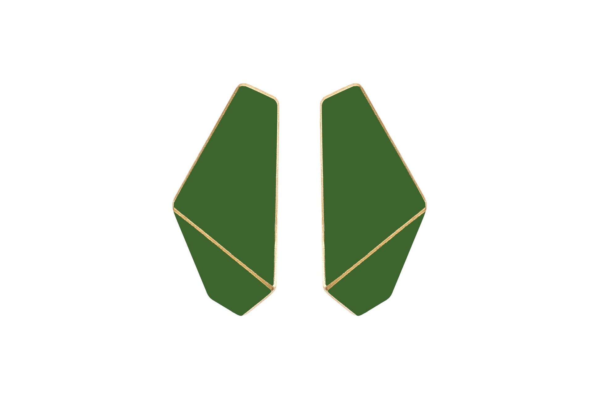 Folded Slim Earrings