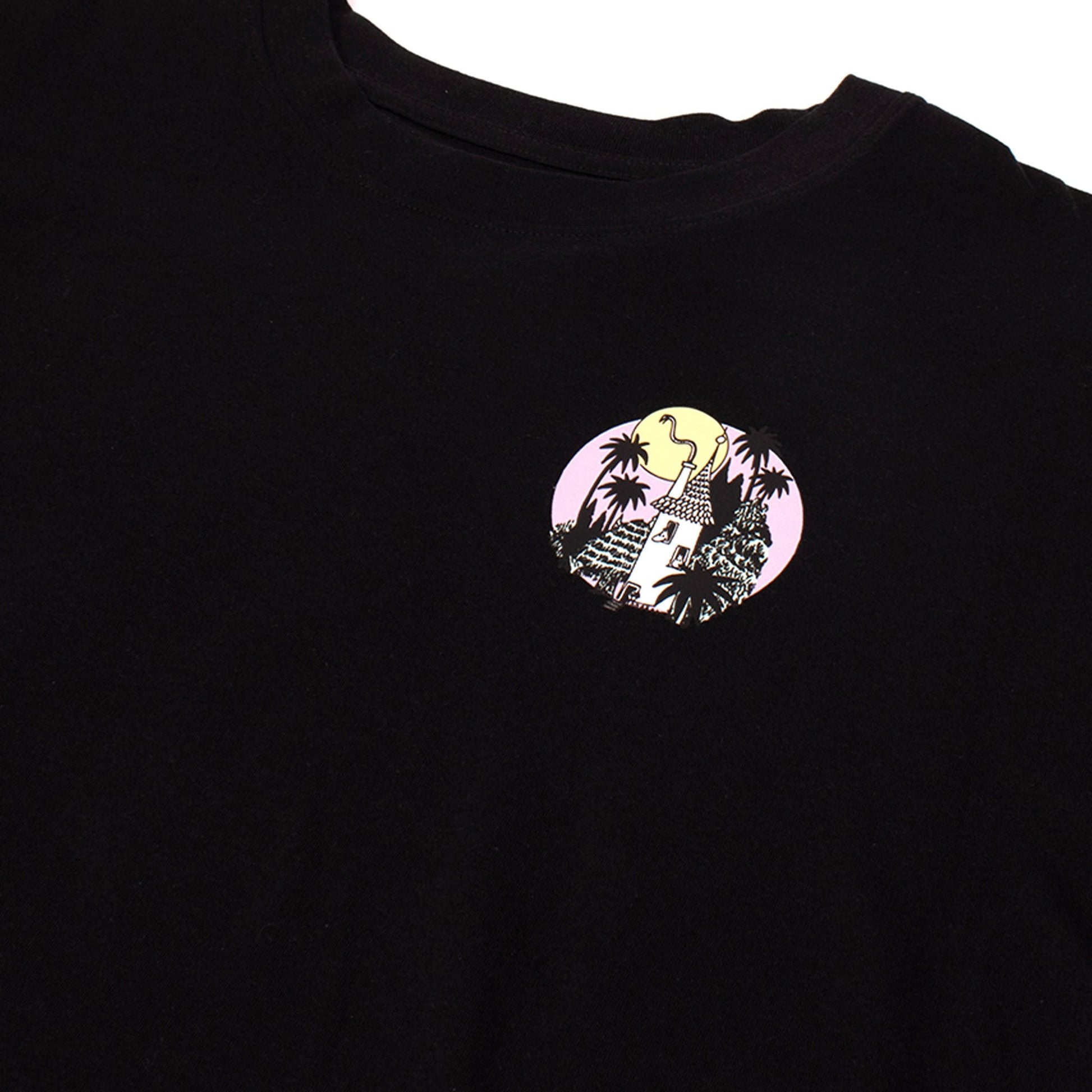 Moomintroll Jungle Heavy Unisex T-shirt - Black
