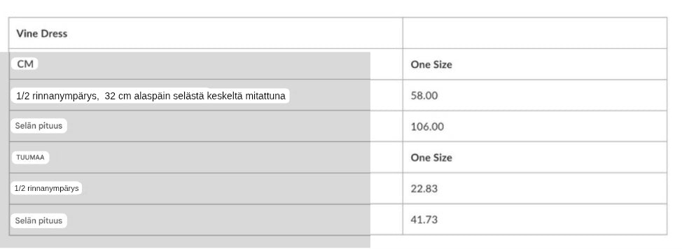 Pellava Vine kietaisumekko - Optinen valkoinen